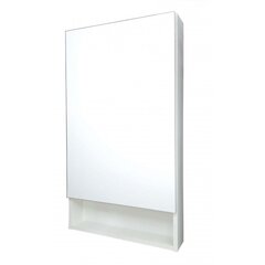 Seinäkaappi peilillä 05003 E50, valkoinen hinta ja tiedot | Kylpyhuonekaapit | hobbyhall.fi