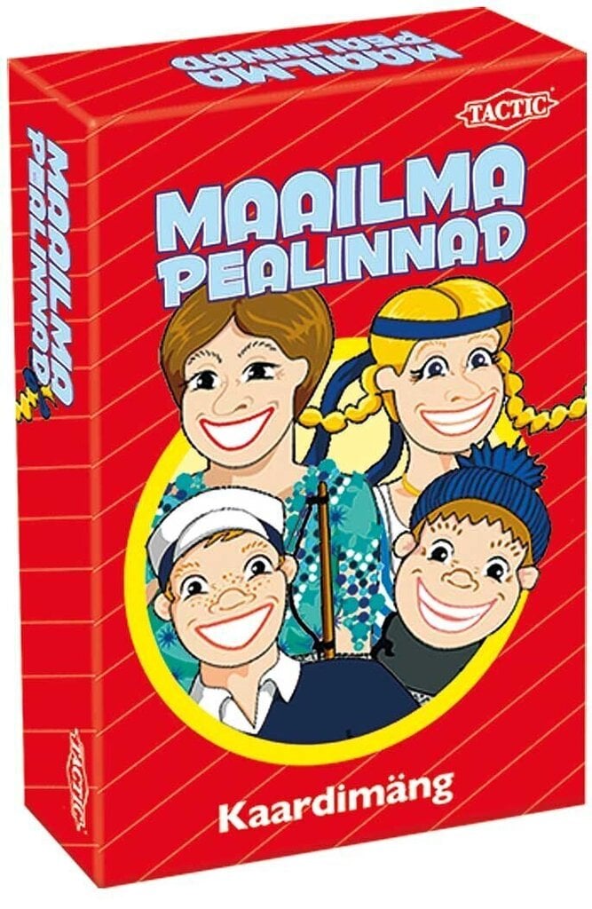 Taktiset pelikortit Maailman pääkaupungit (EE) hinta ja tiedot | Lautapelit ja älypelit | hobbyhall.fi