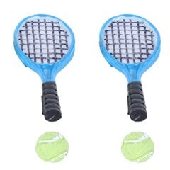 Dollhouse Tennis Racket Miniatyyri Tennis Doll House Urheilupaikalle Sisustustarvikkeet hinta ja tiedot | Tennisvälineet | hobbyhall.fi