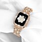 Yhteensopiva Apple Watch -ranneke kotelolla Series iwatch6/5/4/3/2/1, Bling Full Diamond Rhinestone Naiset Tyttö, Rosegold(40mm) hinta ja tiedot | Älykellojen ja aktiivisuusrannekkeiden lisätarvikkeet | hobbyhall.fi