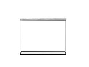 Konsolipöytä Interieurs86 Orsay 91 cm, valkoinen/musta. hinta ja tiedot | Interieurs86 Huonekalut ja sisustus | hobbyhall.fi