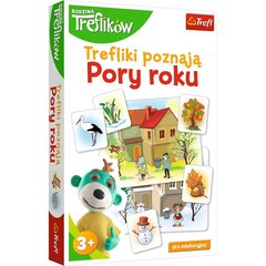 Trefl | Perhepeli Treflików-perhe Trefliki selvittää vuodenajat. hinta ja tiedot | Lautapelit ja älypelit | hobbyhall.fi