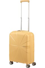 American Tourister Starvibe Spinner Metallic Banana 55 cm, hinta ja tiedot | Matkalaukut ja matkakassit | hobbyhall.fi