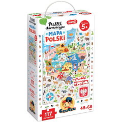 Havaintopalapelit Puolan kartta 5+. hinta ja tiedot | Palapelit | hobbyhall.fi
