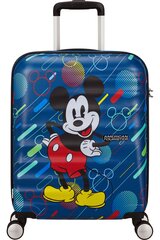 American Tourister lentolaukku Wavebreaker Spinner Disney Mickey Future Pop 55 cm, sininen hinta ja tiedot | Matkalaukut ja matkakassit | hobbyhall.fi