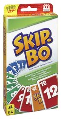 Korttipeli Mattel Skip-Bo, 04016004 hinta ja tiedot | Lautapelit ja älypelit | hobbyhall.fi