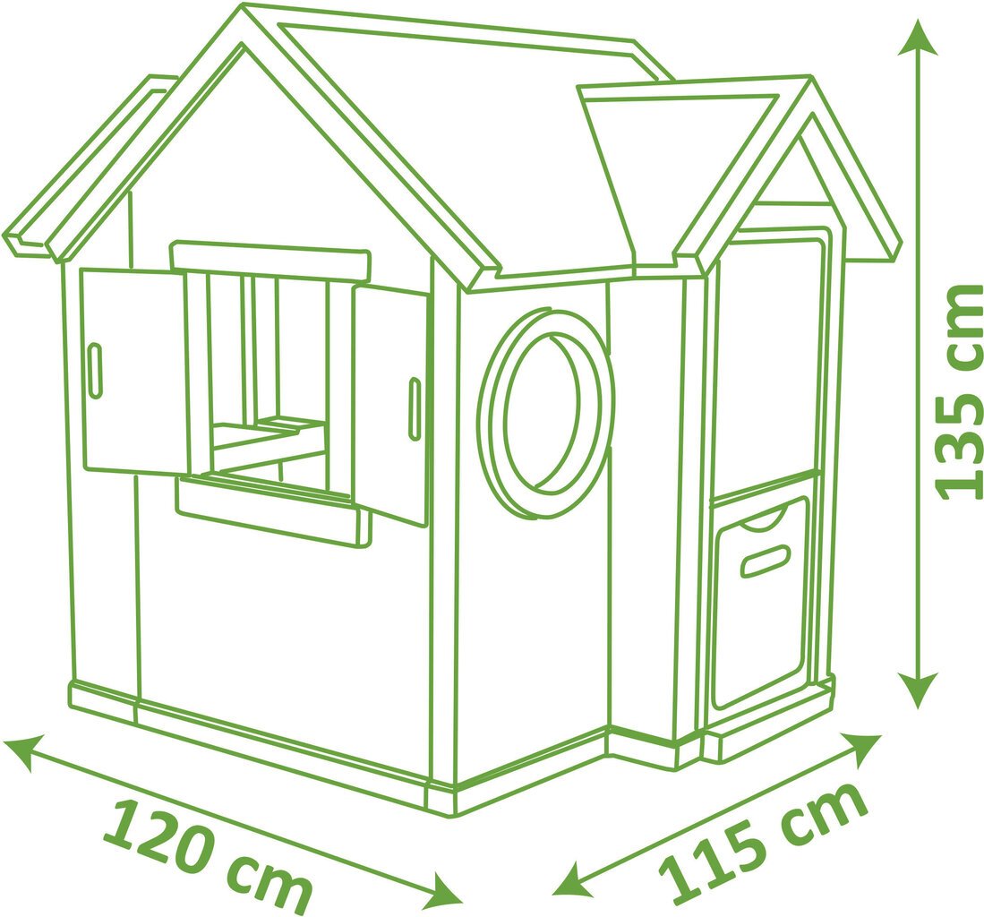 Smoby-leikkimökki hinta ja tiedot | Lasten leikkimökit ja -teltat | hobbyhall.fi