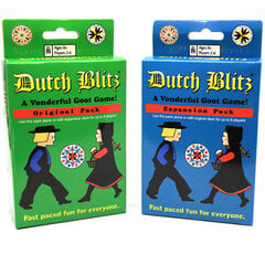 Dutch Blitz Dutch Blitz Basic ja Extended Family Pelikorttipeli Alkuperäinen hinta ja tiedot | Lautapelit ja älypelit | hobbyhall.fi