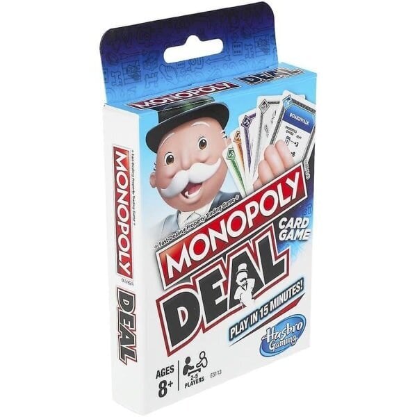 Monopoly Deal -pikakorttipeli perheille, 8+ lapsille ja 2–5 pelaajalle[HK] hinta ja tiedot | Lautapelit ja älypelit | hobbyhall.fi