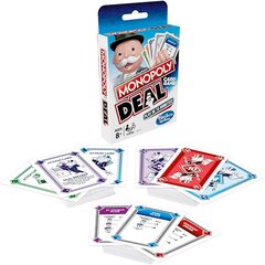 Monopoly Trading Card Game Blue Box hinta ja tiedot | Lautapelit ja älypelit | hobbyhall.fi