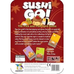 Pelisuunnittelija | Sushi Go -peli | Korttipeli | Ikärajat 8+ | 2-5 pelaajaa | Peliaika 15 minuuttia - Xin hinta ja tiedot | Lautapelit ja älypelit | hobbyhall.fi