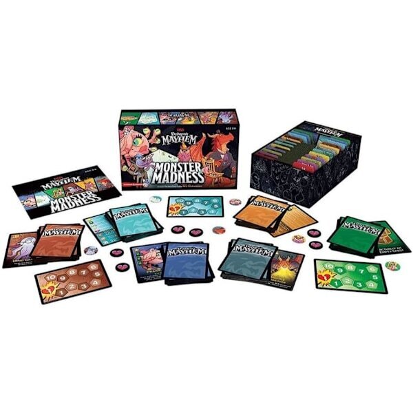 Dungeons & Dragons Dungeon Mayhem -korttipeli: Monster Madness hinta ja tiedot | Lautapelit ja älypelit | hobbyhall.fi