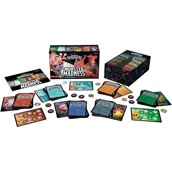 Dungeons & Dragons Dungeon Mayhem -korttipeli: Monster Madness hinta ja tiedot | Lautapelit ja älypelit | hobbyhall.fi