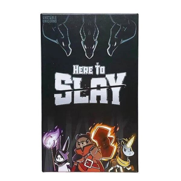 Englanninkielinen versio Here To Slay Is Here To Fight Casual Party Card Game -moninpelistrategiapelistä hinta ja tiedot | Lautapelit ja älypelit | hobbyhall.fi