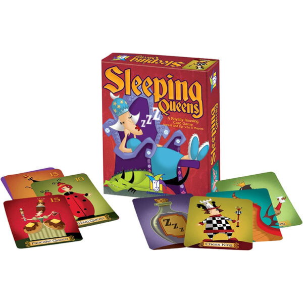 Gamewright, Sleeping Queens, korttipeli, 8+, 2-5 pelaajaa, 20 minuuttia peliaikaa hinta ja tiedot | Lautapelit ja älypelit | hobbyhall.fi