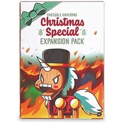 Unstable Unicorns Christmas Special Expansion Pack Christmas Edition hinta ja tiedot | Lautapelit ja älypelit | hobbyhall.fi