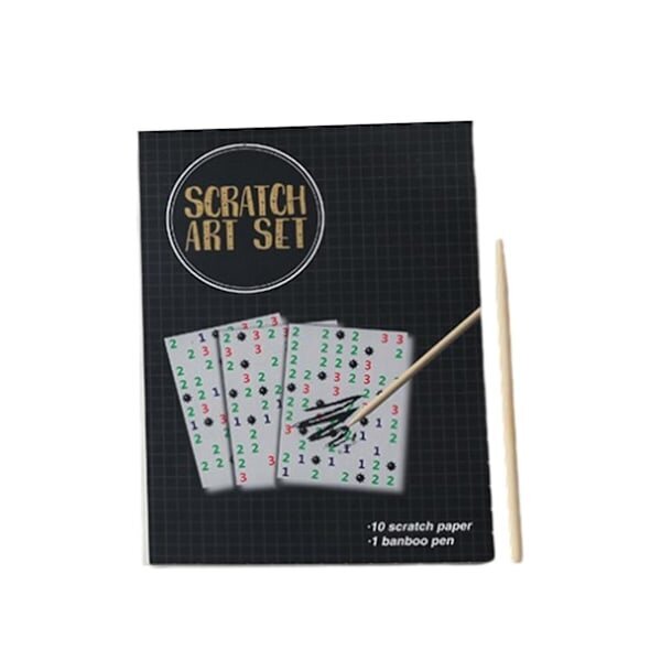 Scratch Paper Art Set Korttipeli Lautapeli Halloween-tarvikkeille Juhlapelityyli B hinta ja tiedot | Lautapelit ja älypelit | hobbyhall.fi