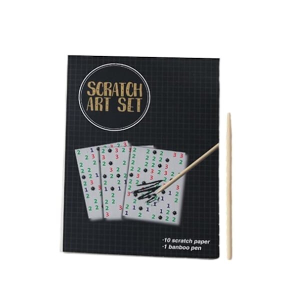 Scratch Paper Art Set Korttipeli Lautapeli Halloween-tarvikkeille Juhlapelityyli B hinta ja tiedot | Lautapelit ja älypelit | hobbyhall.fi