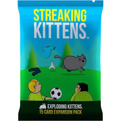 Streaking Kittens -laajennussetti – naurettava venäläinen rulettikorttipeli, korttipeli aikuisille, teini-ikäisille ja lapsille – 15 kortin laajennus hinta ja tiedot | Lautapelit ja älypelit | hobbyhall.fi