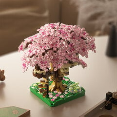 (Maža rožinė)Cherry Blossom Tree House Rakennusmikrohiukkaset rakennuspalikat, jotka ovat yhteensopivat LEGO Girls -sarjan vaikeiden kokoamislelujen kanssa hinta ja tiedot | LEGOT ja rakennuslelut | hobbyhall.fi