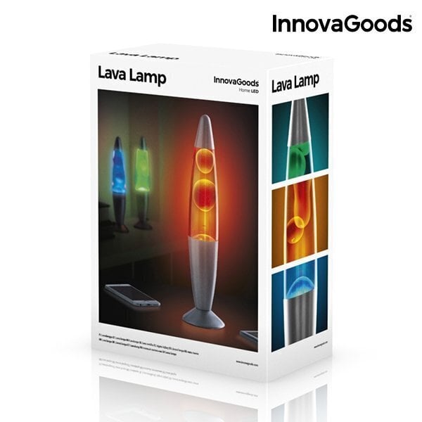 Lava -lamppu InnovaGoods, punainen hinta ja tiedot | Pöytävalaisimet | hobbyhall.fi