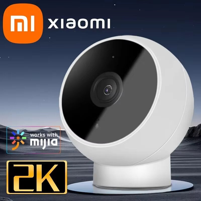 Xiaomi IP Camera 2K 1296P 180° Baby Security Monitor Webcam Night Vision Video AI Ihmisen havaitsemisvalvonta Mi Smart Home hinta ja tiedot | Valvontakamerat | hobbyhall.fi