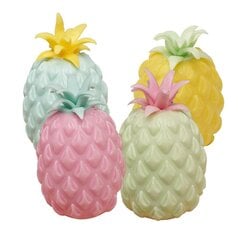 4 kpl Ananas Stressipallot Lelu Trooppisten Hedelmien Sensorinen Lelu Pehmeitä Stressipalloja Lahja lapsille Aikuisille hinta ja tiedot | Pingispallot | hobbyhall.fi