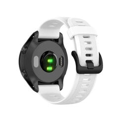 Garmin Forerunner 945 / 935 / Fenix 5 silikoninen ranneke - Valkoinen White hinta ja tiedot | Älykellojen ja aktiivisuusrannekkeiden lisätarvikkeet | hobbyhall.fi