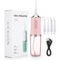 Dental Water Flosser Spotlight Professional suuhuuhtelulaite Kannettava hammaslanka Terveempi hampaiden valkaisuaine Pinkki hinta ja tiedot | Sähköhammasharjan vaihtoharjat | hobbyhall.fi