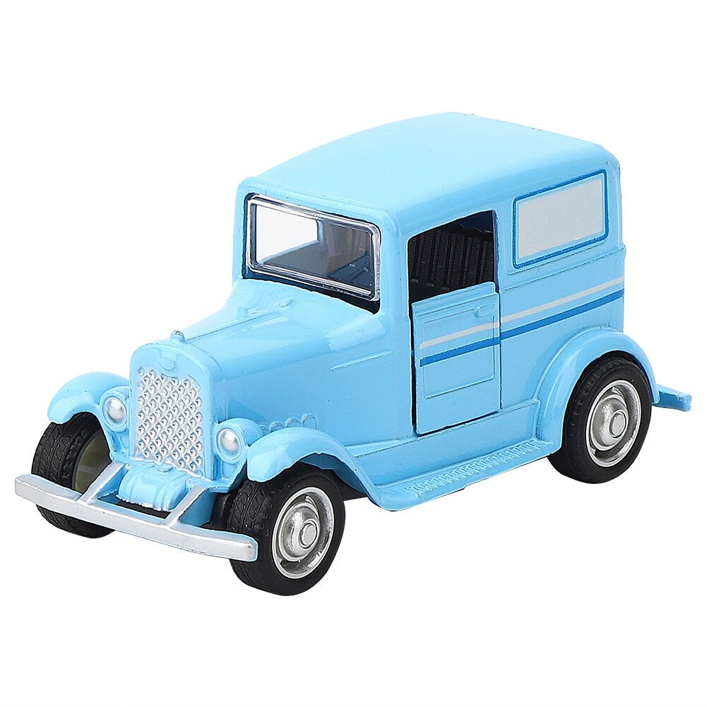 Seosautolelu Vintage Simulaatioajoneuvomalli Lasten Vetoautolelu (sininen) hinta ja tiedot | Pienoismallit | hobbyhall.fi