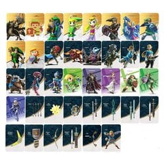 Zelda Amiibo NFC Cards Helppo pelata 38Pcs/Set Game Collectible Cards Sopii innokkaille pelaajille ja keräilijöille hinta ja tiedot | Pelikonsolitarvikkeet | hobbyhall.fi