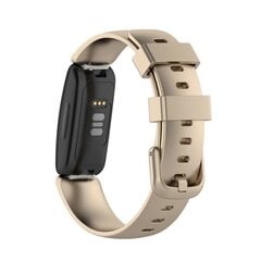 Fitbit Inspire 2 yksinkertainen kellonauha - Samppanjan Kulta / Koko: L Gold hinta ja tiedot | Älykellojen ja aktiivisuusrannekkeiden lisätarvikkeet | hobbyhall.fi