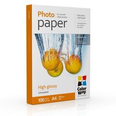 ColorWay High Glossy Photo Paper, 100 sheets, A4, 230 g hinta ja tiedot | Vihkot, muistikirjat ja paperit | hobbyhall.fi