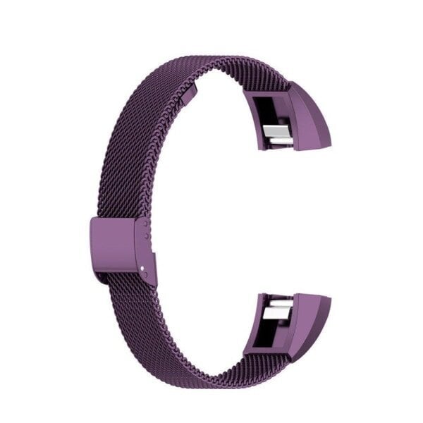 Fitbit Ace / Alta ruostumattomasta teräksestä valmistettu ranneke - Tumma Violetti Purple hinta ja tiedot | Älykellojen ja aktiivisuusrannekkeiden lisätarvikkeet | hobbyhall.fi