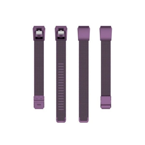 Fitbit Ace / Alta ruostumattomasta teräksestä valmistettu ranneke - Tumma Violetti Purple hinta ja tiedot | Älykellojen ja aktiivisuusrannekkeiden lisätarvikkeet | hobbyhall.fi