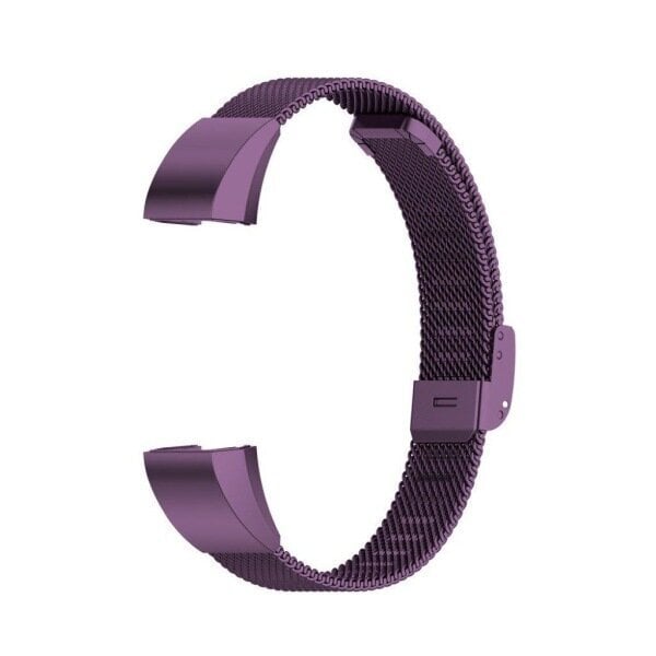 Fitbit Ace / Alta ruostumattomasta teräksestä valmistettu ranneke - Tumma Violetti Purple hinta ja tiedot | Älykellojen ja aktiivisuusrannekkeiden lisätarvikkeet | hobbyhall.fi