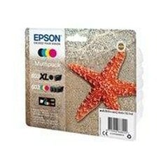 EPSON STARFISH MULTIPACK 4-COLOURS 603 XL BLACK/STD. CMY hinta ja tiedot | Tulostustarvikkeet | hobbyhall.fi