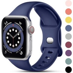 Yhteensopiva Apple Watch -rannekkeen kanssa 38 mm, 40 mm, 41 mm, 42 mm, 44 mm, 45 mm hinta ja tiedot | Älykellojen ja aktiivisuusrannekkeiden lisätarvikkeet | hobbyhall.fi