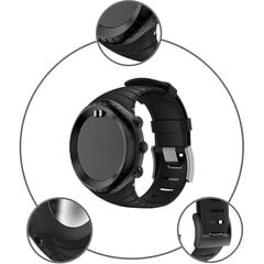 Suunto Core -ranneke, kumista valmistettu vaihdettavissa oleva ranneke Suunto Core -kellolle Ss014993000.-väri musta-väri musta hinta ja tiedot | Kylpyhuoneen sisustus | hobbyhall.fi