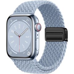 Sport Solo Loop yhteensopiva Apple Watch Band 42 mm 44 mm 45 mm 49 mm naisille ja miehille, säädettävä magneettinen SE 9 8 7 6 5 4 3 Ultra 2 hinta ja tiedot | Älykellojen ja aktiivisuusrannekkeiden lisätarvikkeet | hobbyhall.fi