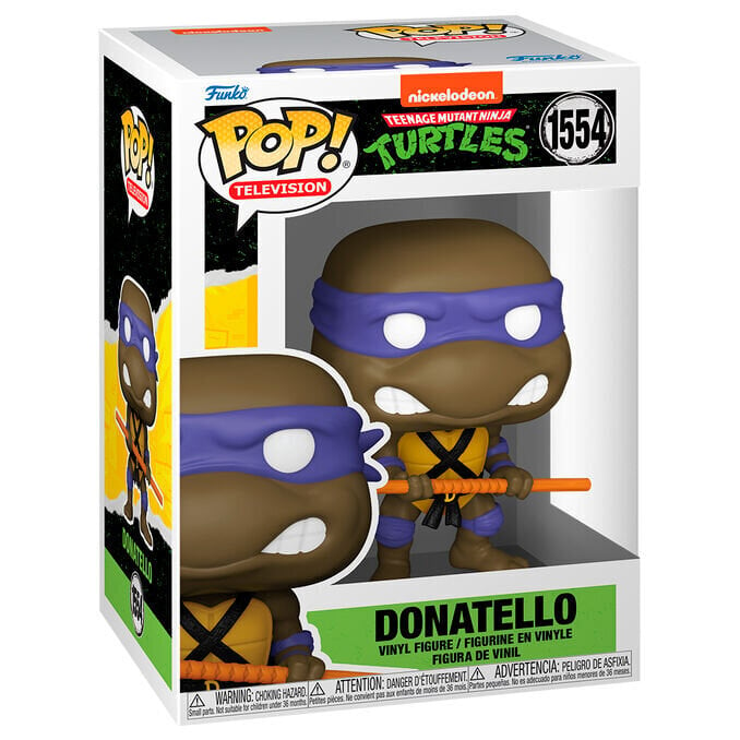 Funko POP Figurines Teenage Mutant Ninja Turtles Donatello hinta ja tiedot | Pelien oheistuotteet | hobbyhall.fi