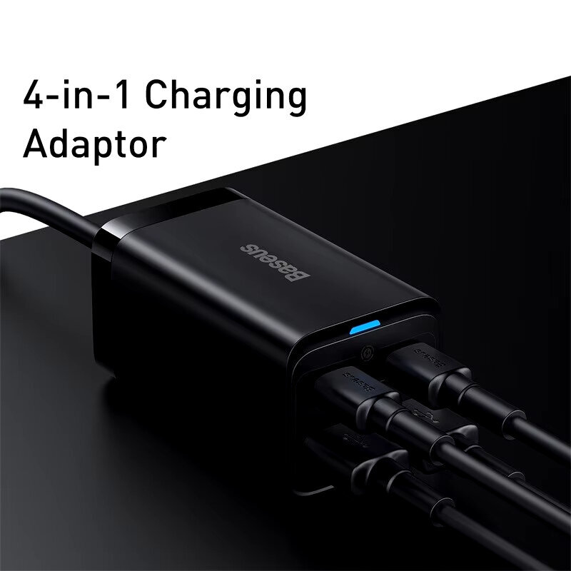 100 W GaN Charger Pöytäkoneen kannettavan tietokoneen pikalaturi 4 in 1 -sovitin iPhone 15 14 13 Pro Max -puhelinlaturiin Xiaomi Samsung hinta ja tiedot | Paristolaturit | hobbyhall.fi