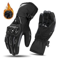 (XXLWN-01 Grey Gloves)Moottoripyöräkäsineet Kosketusnäyttö Motorcross Vedenpitävä Tuulenpitävä Suojakäsineet Miesten Guantes Moto Luvas Ratsastushanskat Moottoripyöräkäsineet hinta ja tiedot | Pyöräilyhanskat | hobbyhall.fi