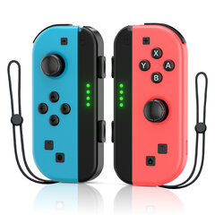 (sininen punainen)Toimii täydellisesti Nintendo Switch/Oled/Lite For Joycons BT Controller W/ Turbo Vibration värikäs kuviollinen pelitarvikkeet hinta ja tiedot | Pelikonsolitarvikkeet | hobbyhall.fi