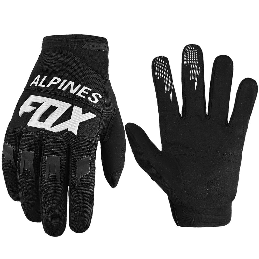 (XLBlack) Fox Adult Motocross Gloves Race Dirtpaw Bike Gloves BMX ATV Enduro Racing Off-Road Maastopyöräily Pyöräily Guantes Moottoripyörä Gloves hinta ja tiedot | Pyöräilyhanskat | hobbyhall.fi