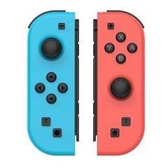 (Sininen Punainen)Joy Pad Joycons -ohjain Nintendo Switch Joystick -peliohjaimelle langattomalle pelikonsoli Joypad Turbo Wake Up -toiminto hinta ja tiedot | Pelikonsolitarvikkeet | hobbyhall.fi