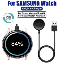 Langaton kellolaturi, joka on yhteensopiva Samsung Galaxy Watch 5 Pro 5/4/3 Active 2/1 Gear Sport/S3 kannettavan lataustelakan kanssa hinta ja tiedot | Paristolaturit | hobbyhall.fi