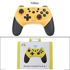 (Keltainen)[2023 päivitetty versio] Langattoman Bluetooth-ohjaimen kanssa yhteensopiva Nintendo Switch Pro Gamepad -yhteensopiva Nintendo Game Joystick hinta ja tiedot | Pelikonsolitarvikkeet | hobbyhall.fi