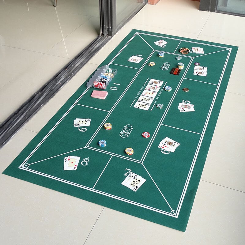 180x90 cm Texas Hold'em -pokerimatto hinta ja tiedot | Korttipelit, pokeri | hobbyhall.fi