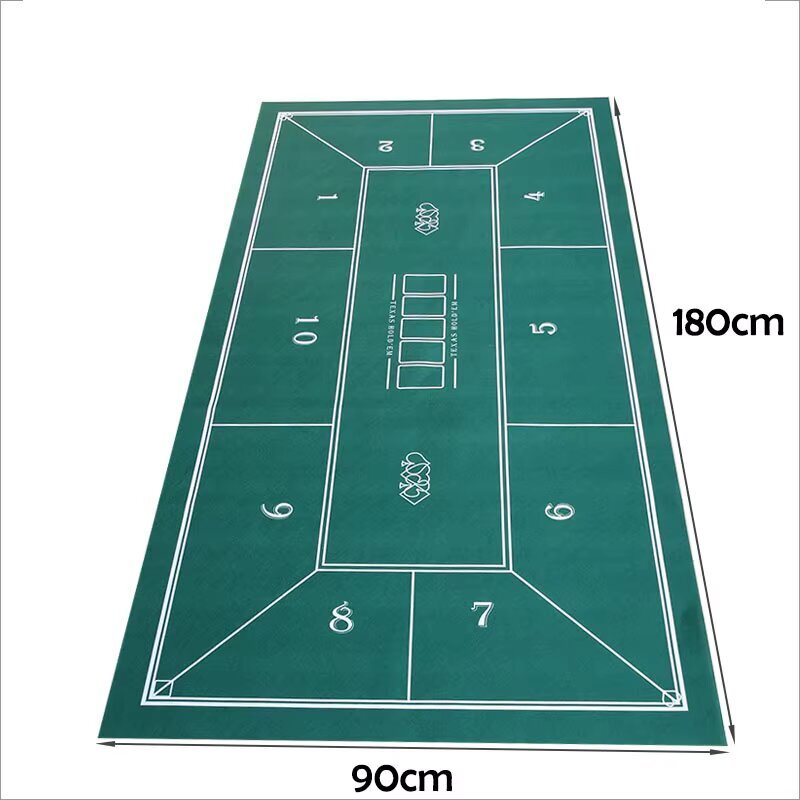 180x90 cm Texas Hold'em -pokerimatto hinta ja tiedot | Korttipelit, pokeri | hobbyhall.fi